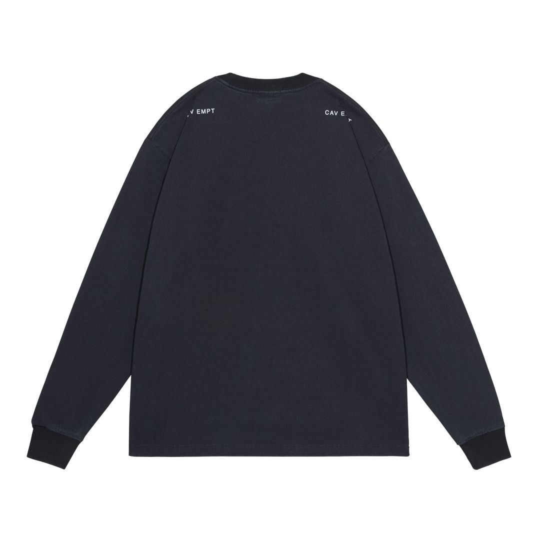 WASHED AS Mere Reality LONG SLEEVE T