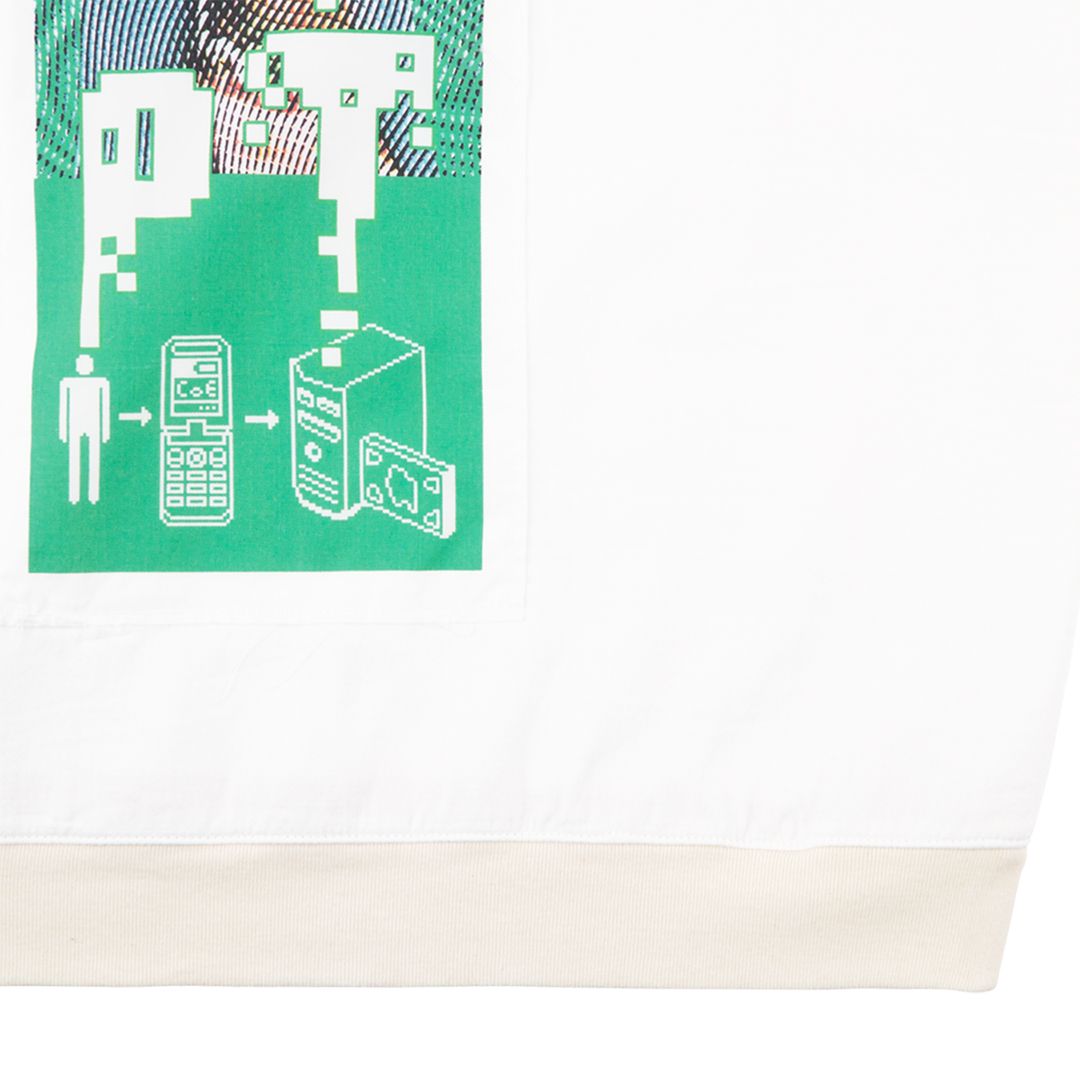 【国内買付】C.E Patched Gauze Short Sleeve ガーゼカットソー C.E - Patched Gauze Short Sleeve Crew Neck | ALTERFATE