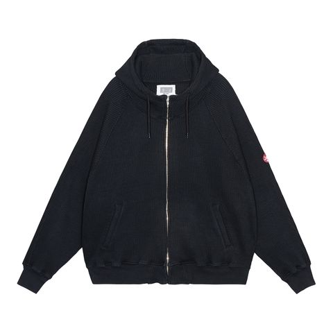 Wide Rib Big Heavy Zip Hoody