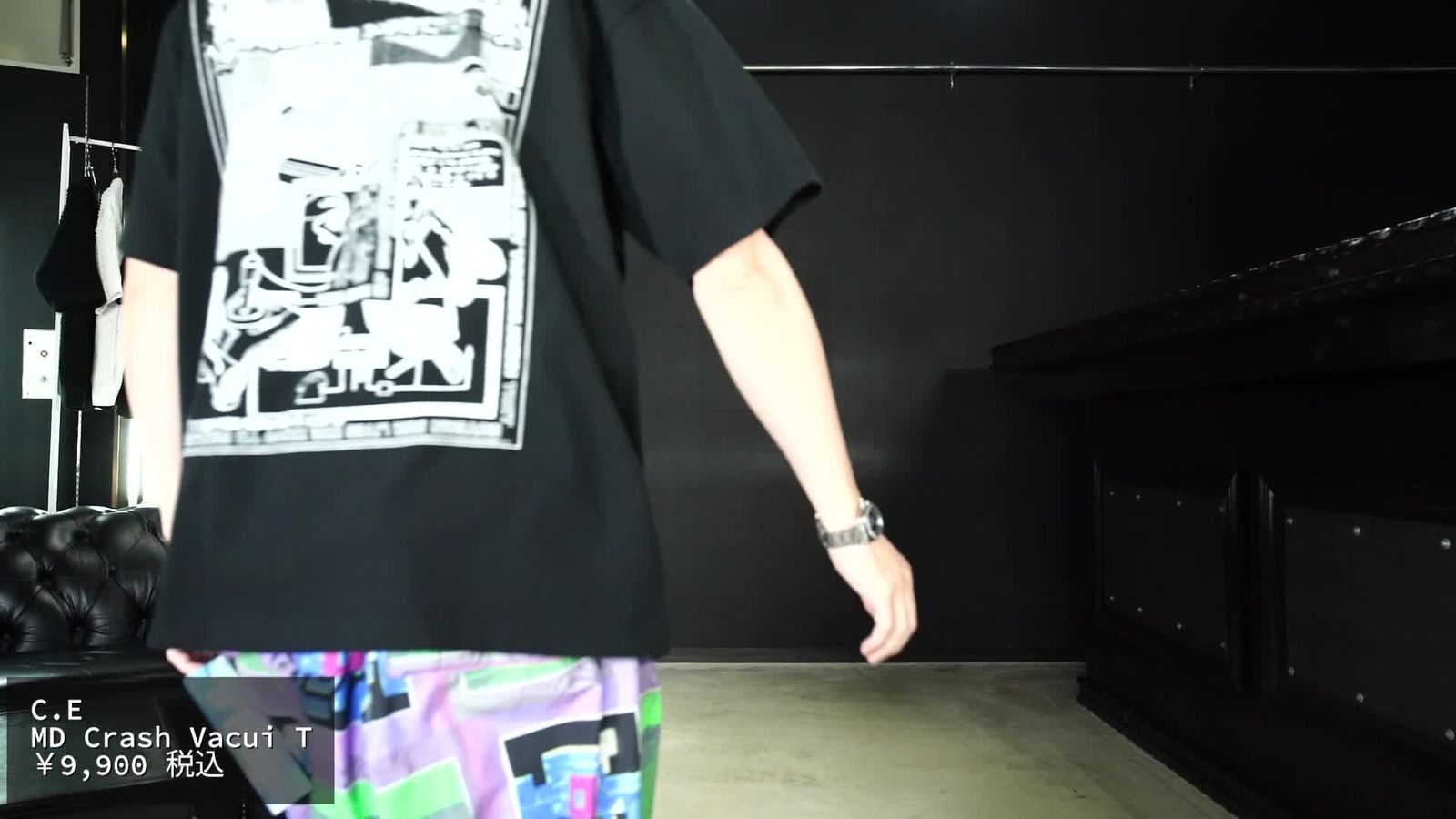【国内買付】C.E MD Crash Vacui T シーイー ロゴ Tシャツ C.E tシャツ / MD CRASH VACUI T メンズ レディース : ZOZOTOWN