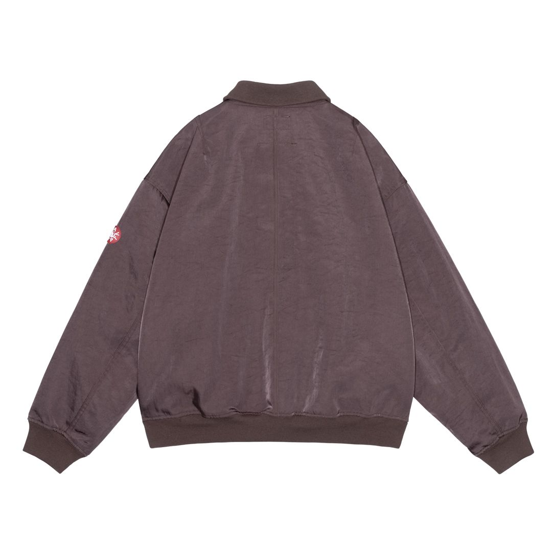 Nylon Twill Zip Jacket