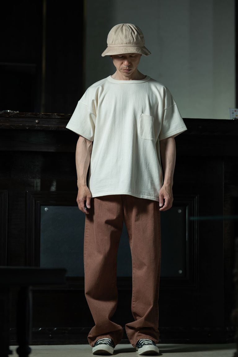 T.T Lot.601 Tee × 柿渋染めデニム、夏を涼しく語るアースカラー