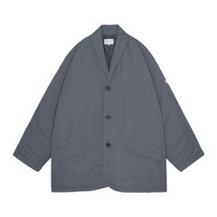 Nylon Button Coat