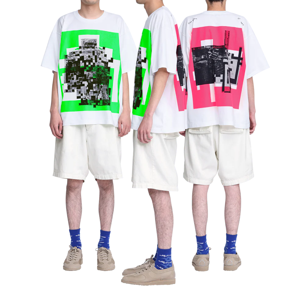 【国内買付】C.E TH array bw BIG T シーイー ロゴ Tシャツ C.E - TH array bw BIG T | ALTERFATE