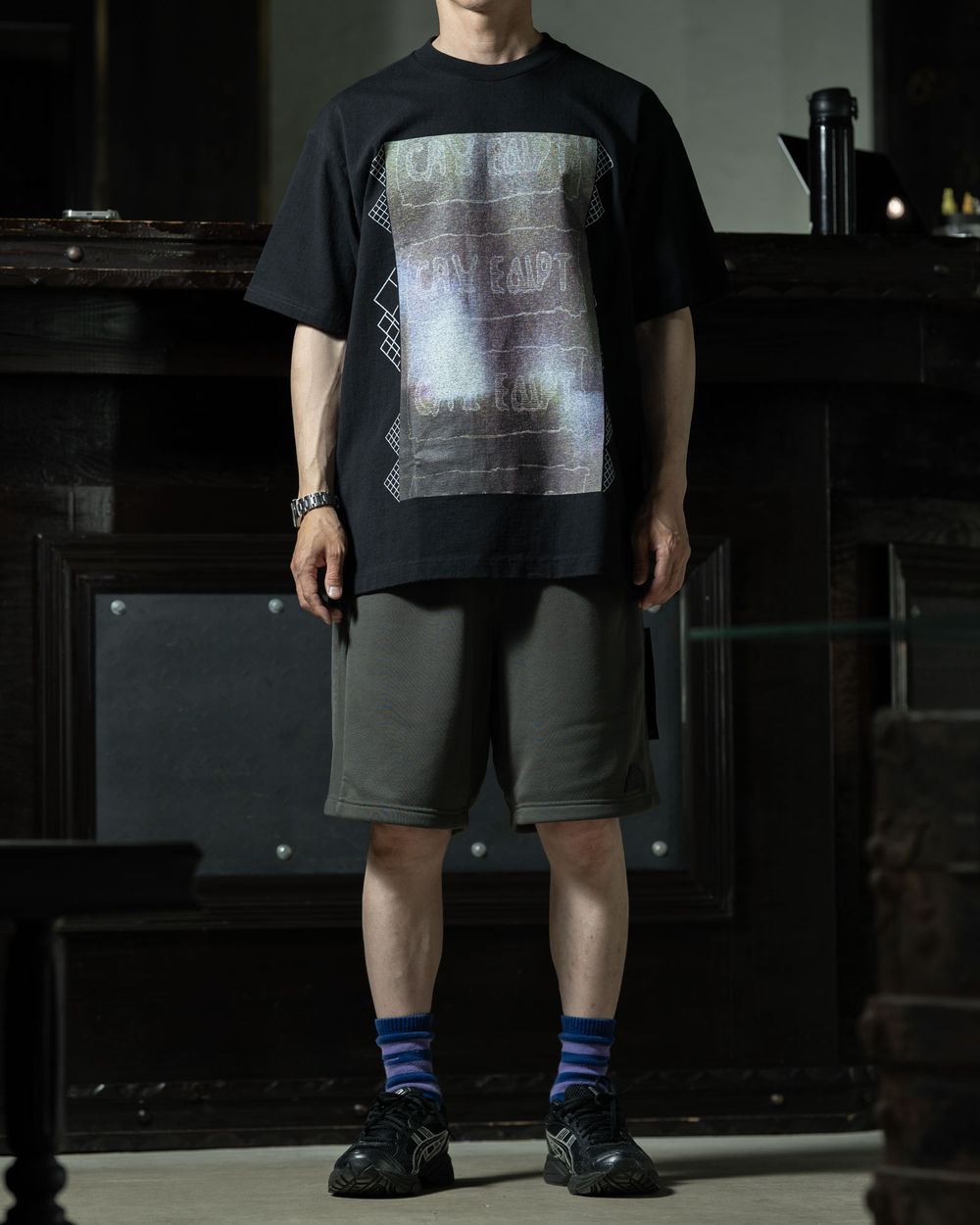 STYLE NO. 1128 ジャージショーツでラフに。