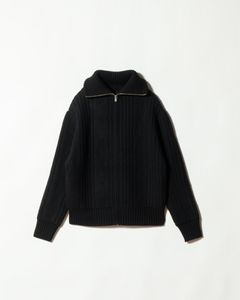 LOT.533 ZIP-UP KNIT BLOUSON - TAIGA TAKAHASHI