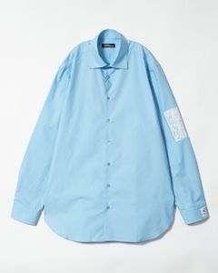 Big fit classic shirt Will kick patch sleeve
