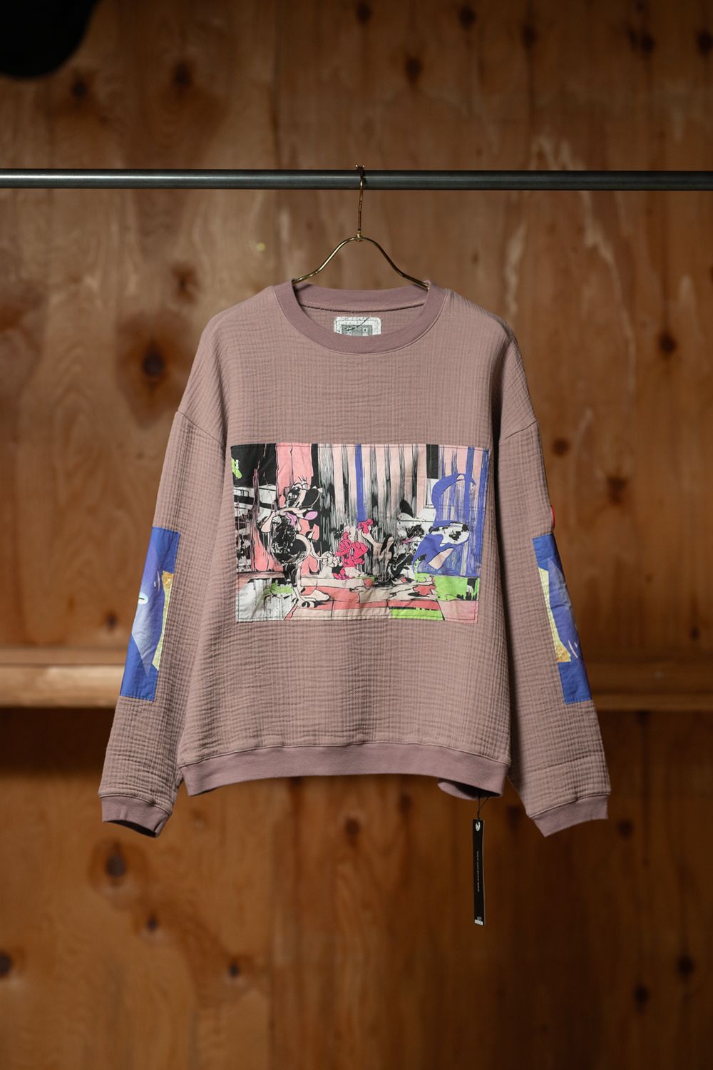 C.E CRV Gauze Crew Neck
