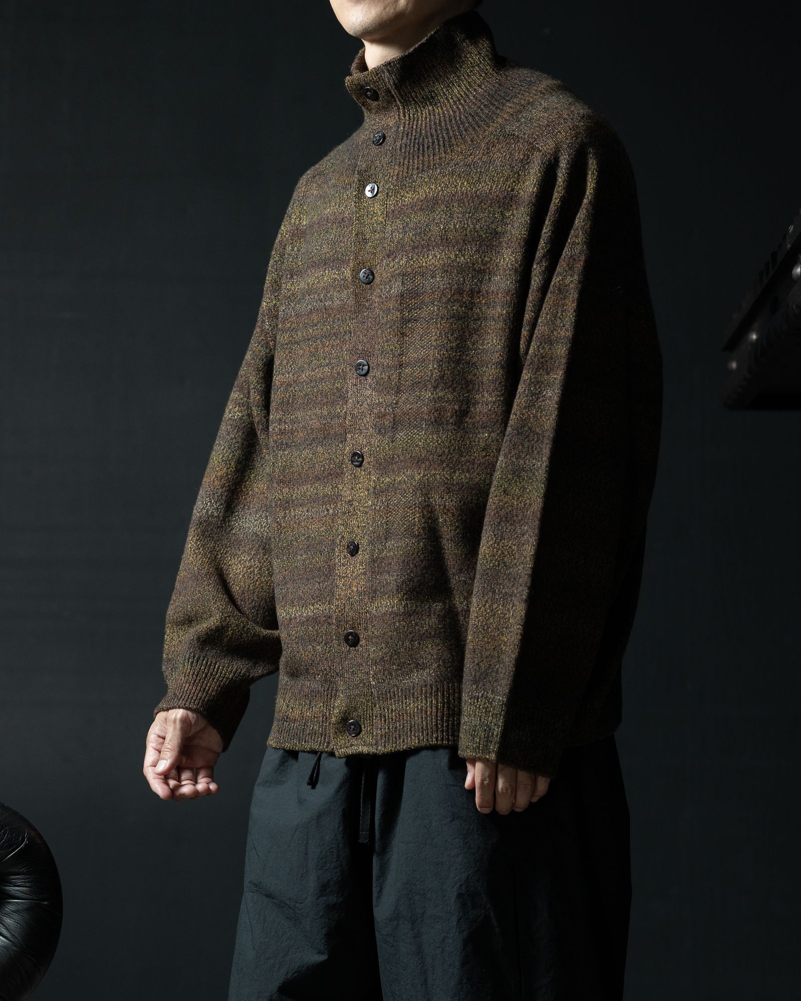 Gradation TOR High Neck Cardigan