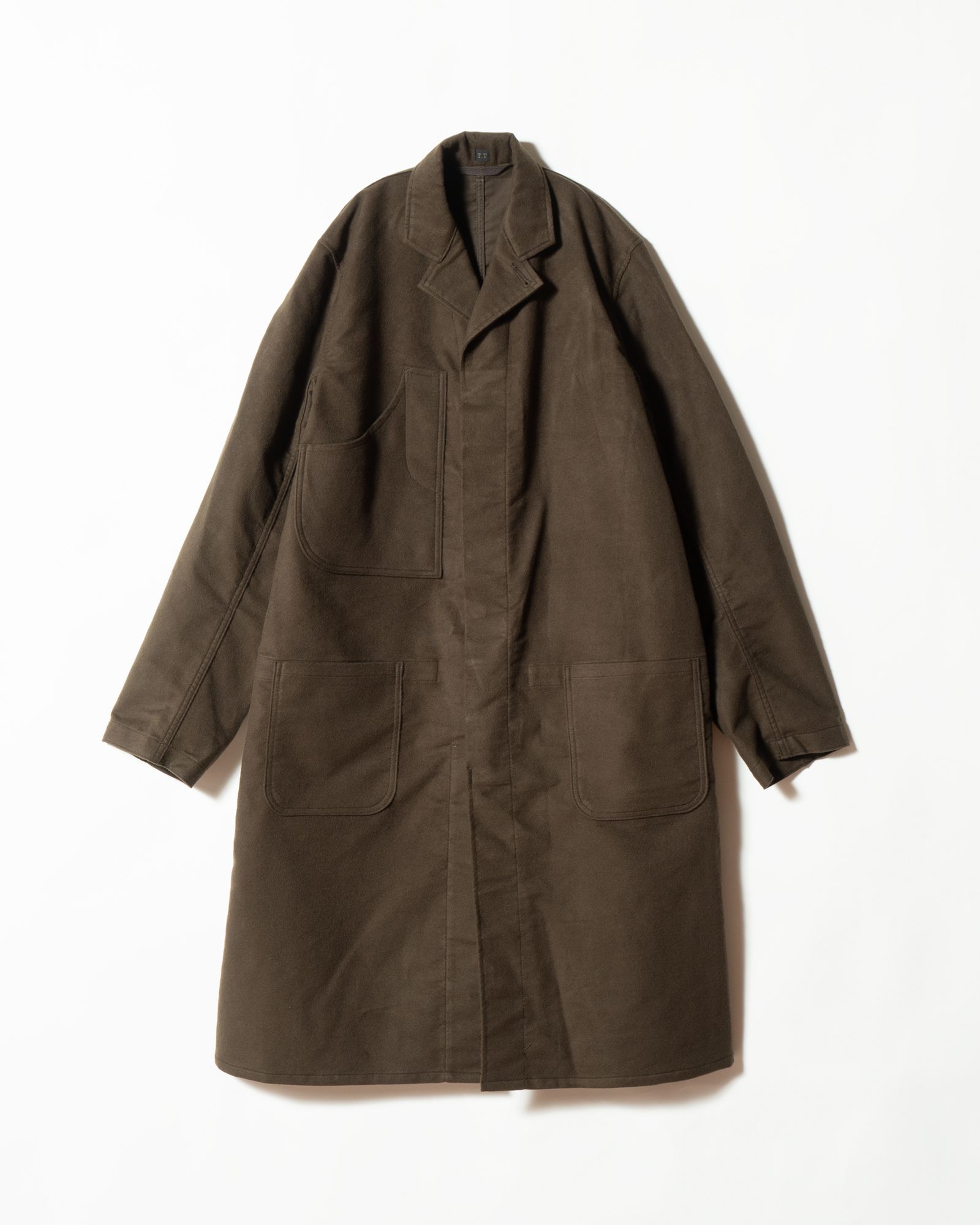 LOT.413 BRITISH POSTAL WORKER COAT DARK BROWN - TAIGA TAKAHASHI