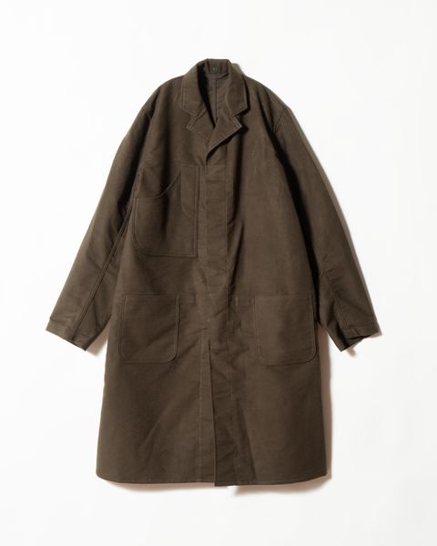 LOT.413 BRITISH POSTAL WORKER COAT DARK BROWN - TAIGA TAKAHASHI