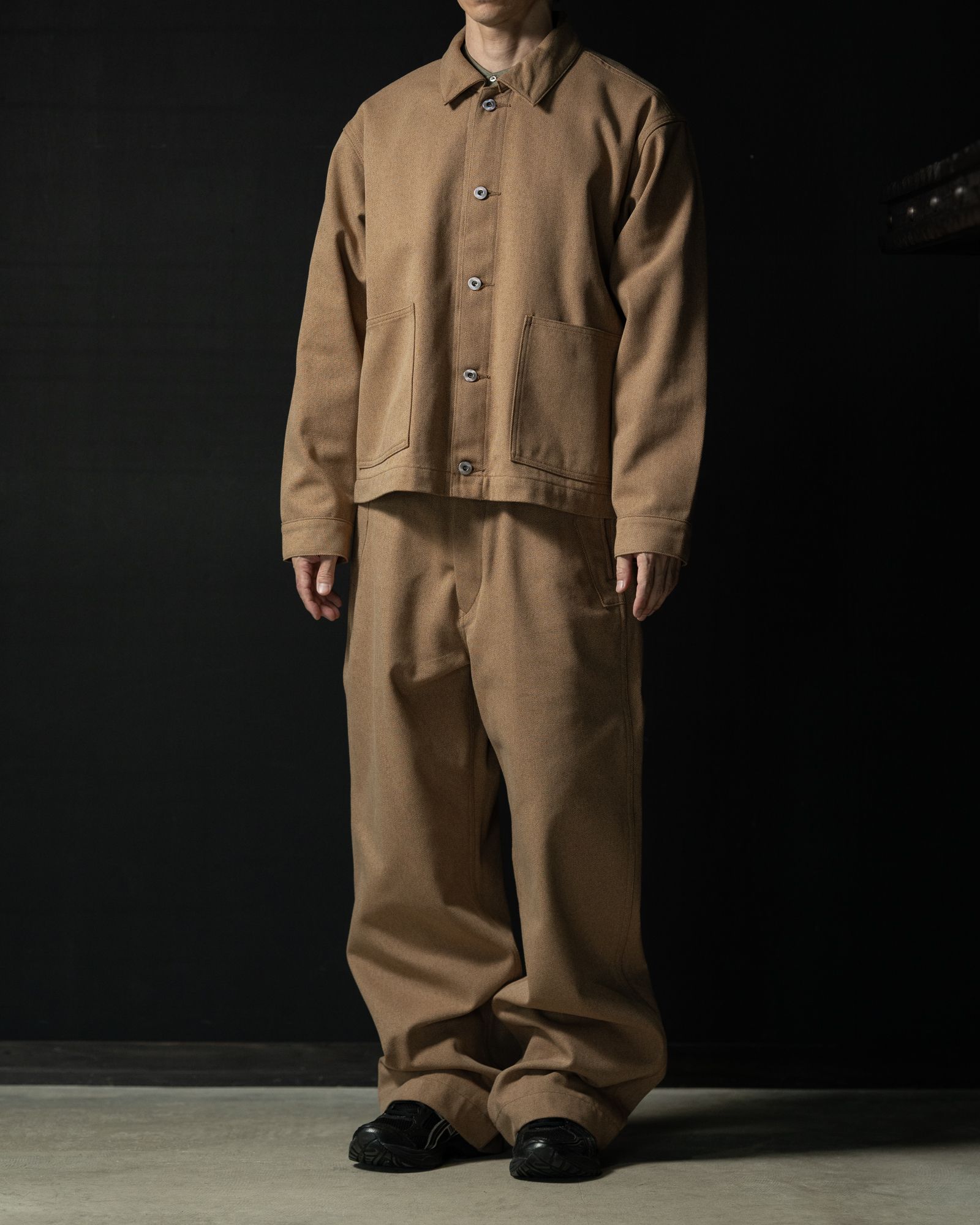 T.T - Lot.303 Coverall Jacket Camel - TAIGA TAKAHASHI | ALTERFATE