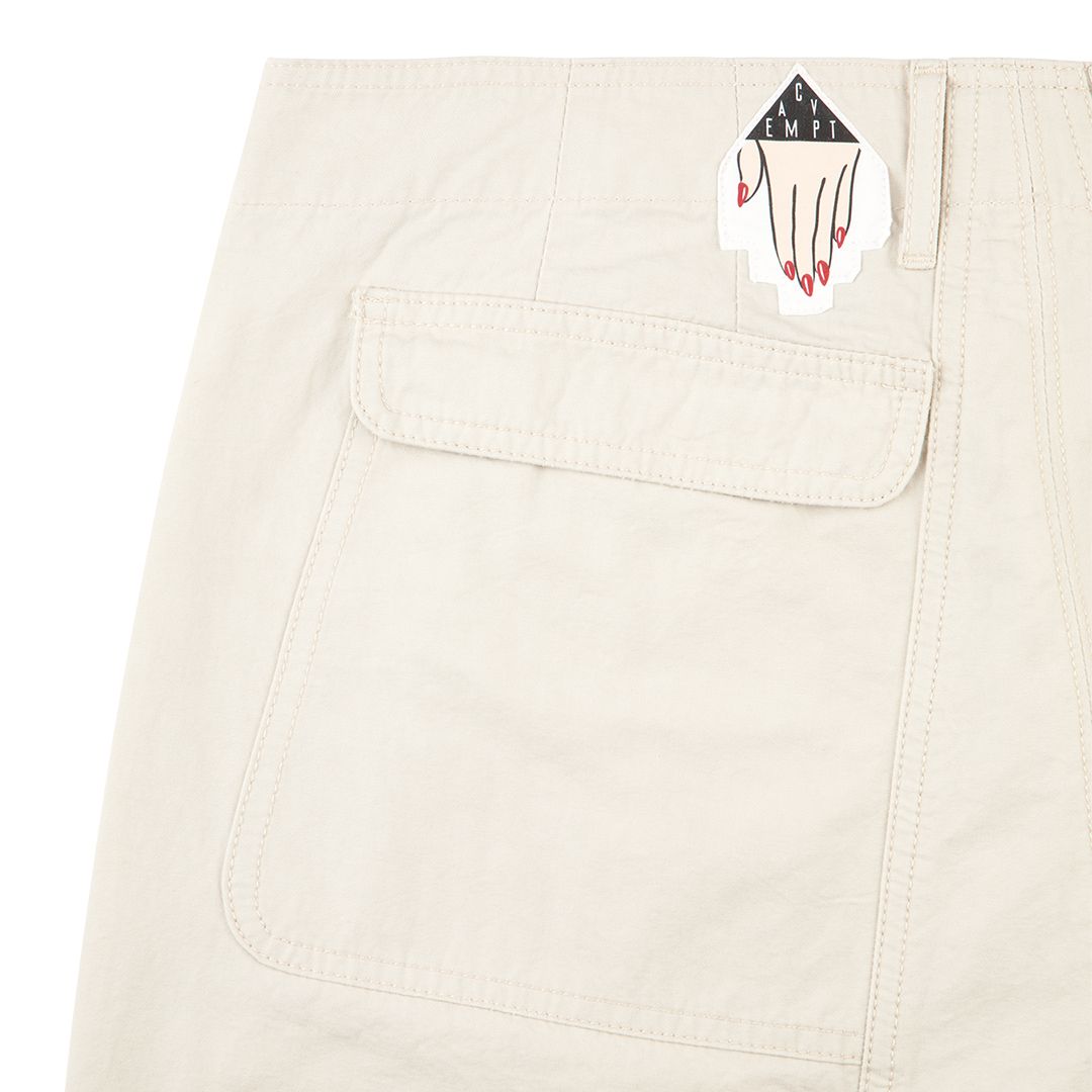 C.E - Overdye Cotton Casual Pants Beige | ALTERFATE