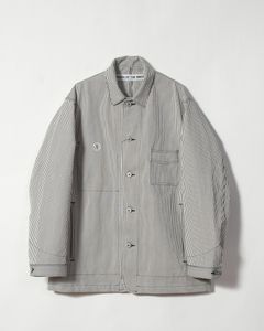 252-02001-01 JACKET #Black/White
