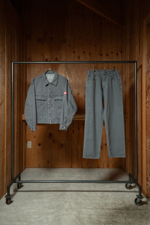 C.E Washed Black Denim Trucker Jacket & 1992 Washed Black Denim