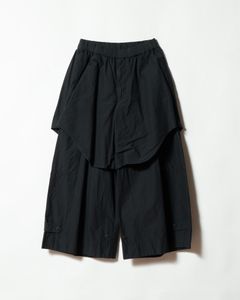 Layered Utility Pants Charcoal Black