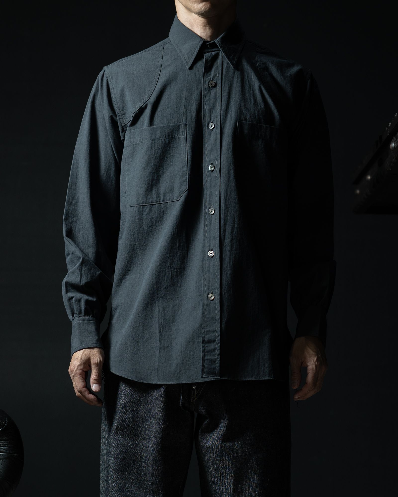 Lot.120 LETTER CARRIER SHIRT - TAIGA TAKAHASHI