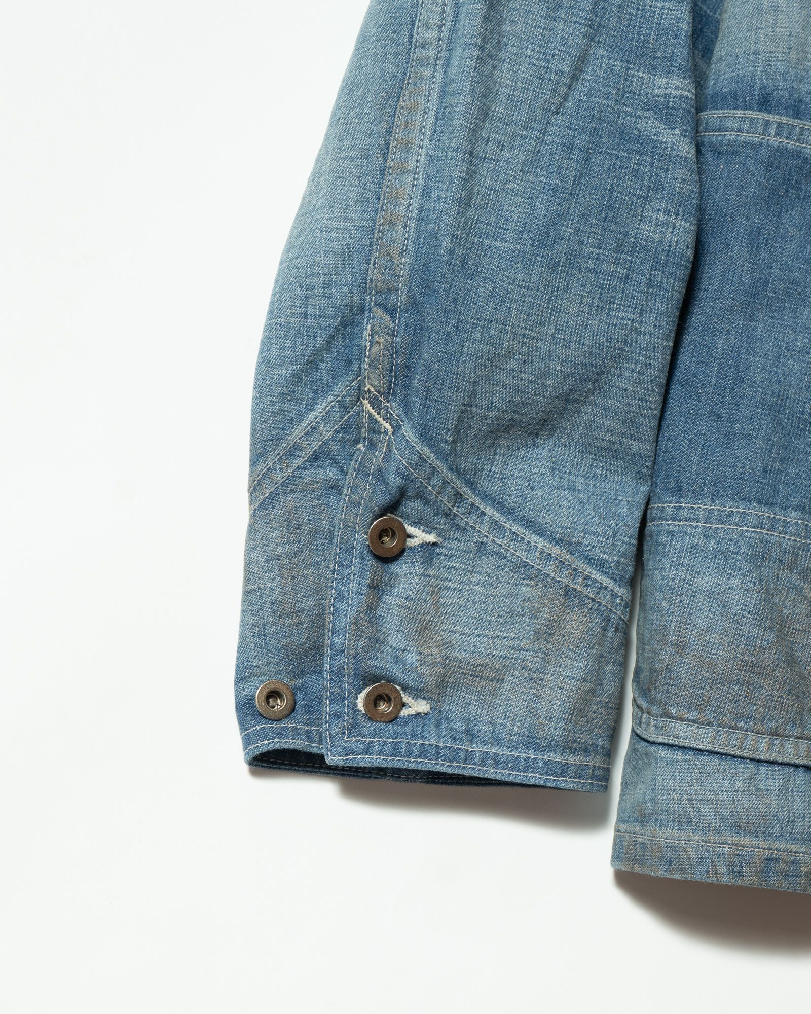 Lot.716 Damaged Coverall Jacket With Chinstrap - TAIGA TAKAHASHI