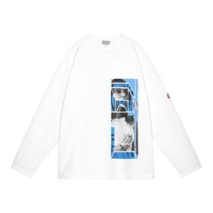 Washed ⋂Hand⋂ Long Sleeve