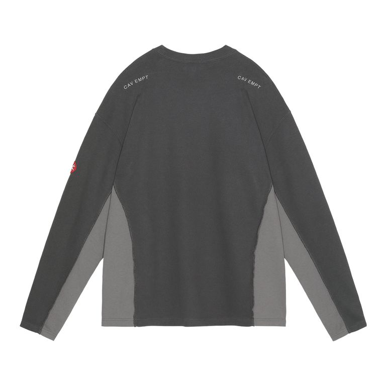 C.E - Side Seam DBL Knit Long Sleeve Charcoal | ALTERFATE