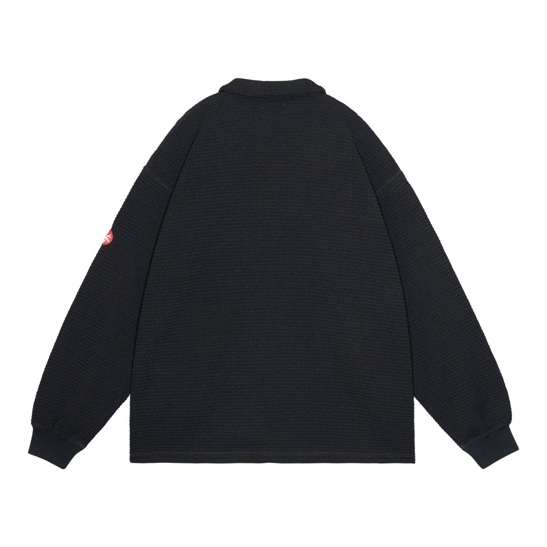 Waffle PE Jersey Zip Shirt