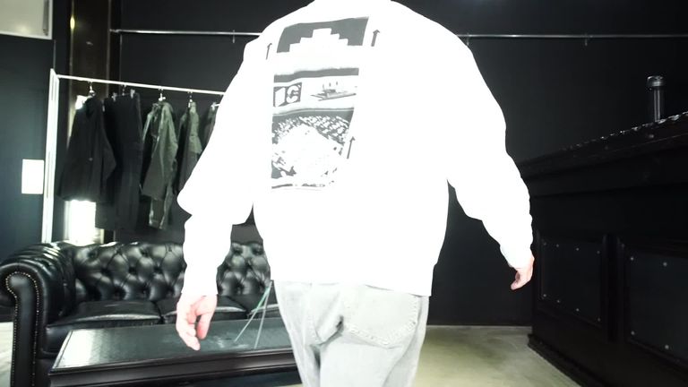 C.E - 【ラスト1点（L）】AS Objects from shapes CREW NECK | ALTERFATE