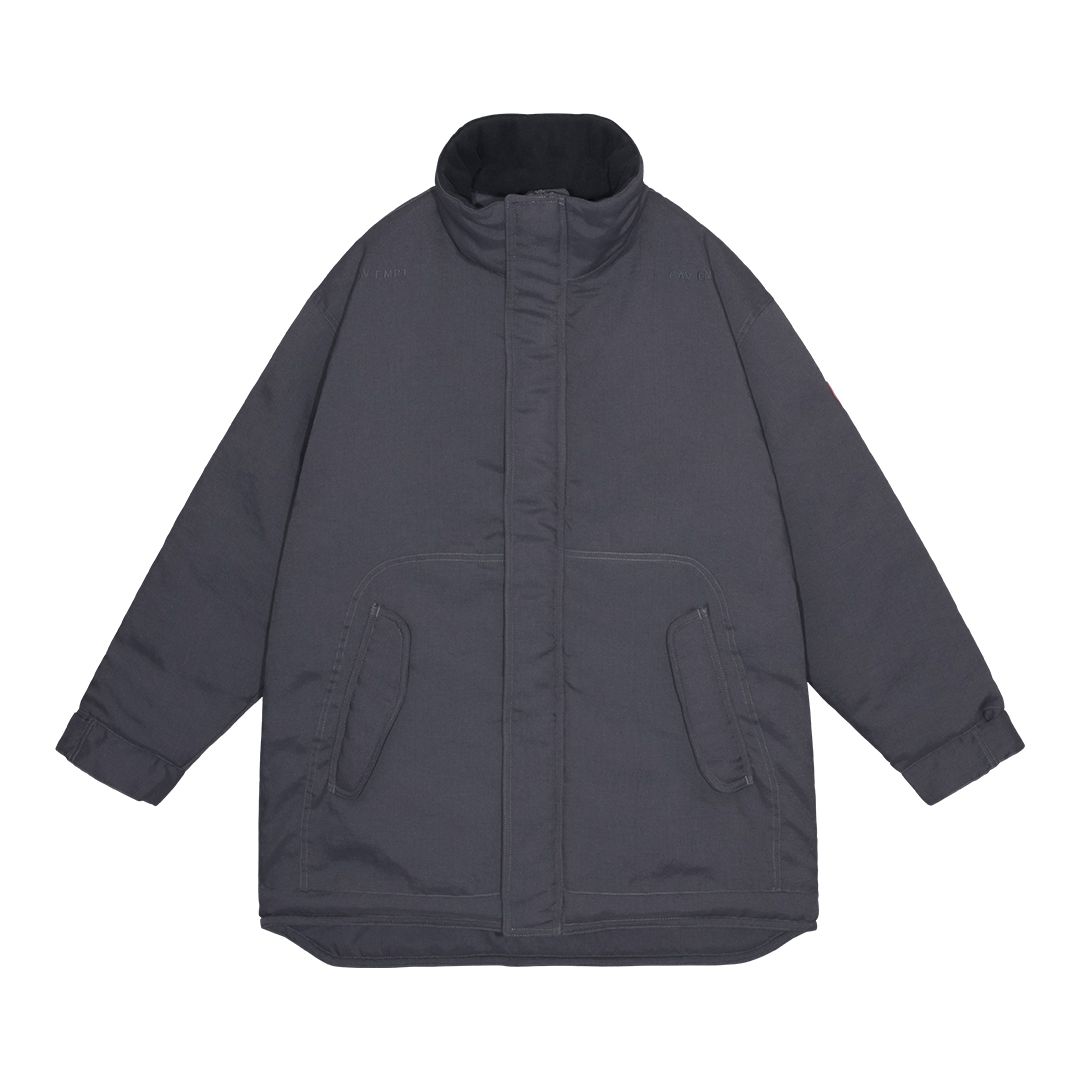 Warm Puff Zip Coat