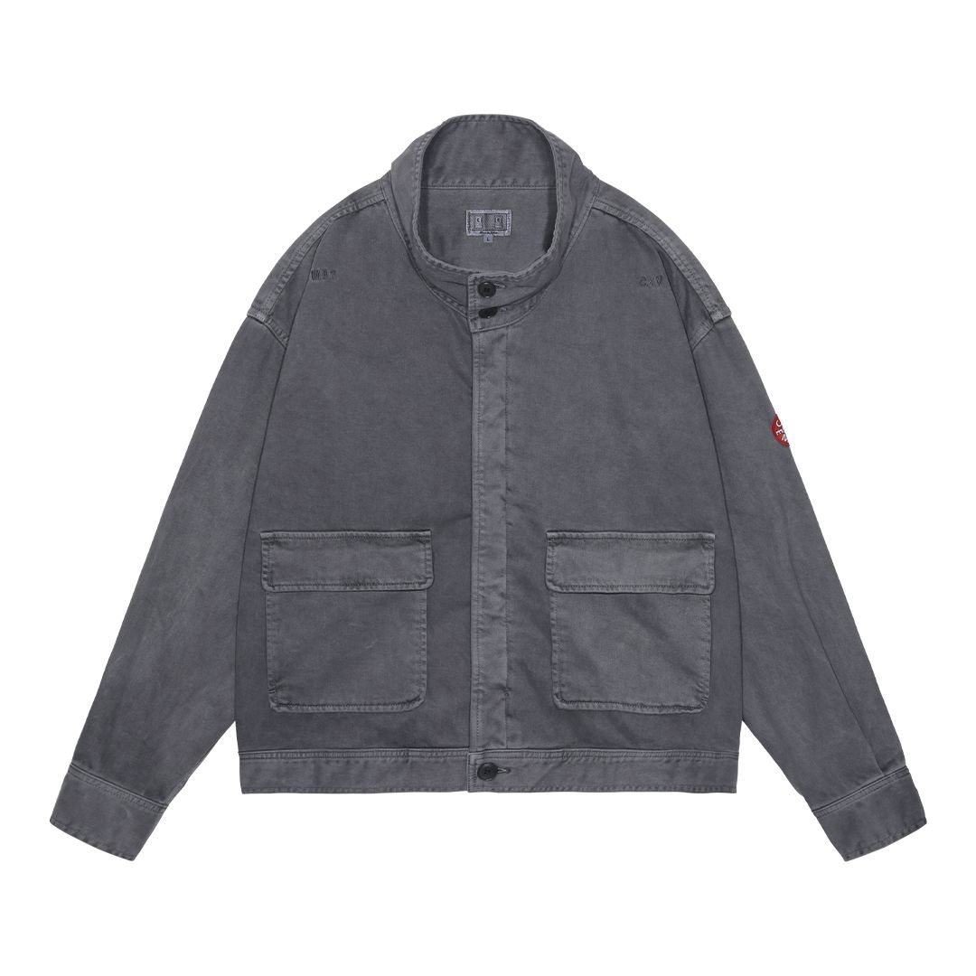 C.E - Overdye Brushed cotton Button Jacket | ALTERFATE