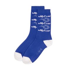 eMpT cav FIRE SOCKS BLUE