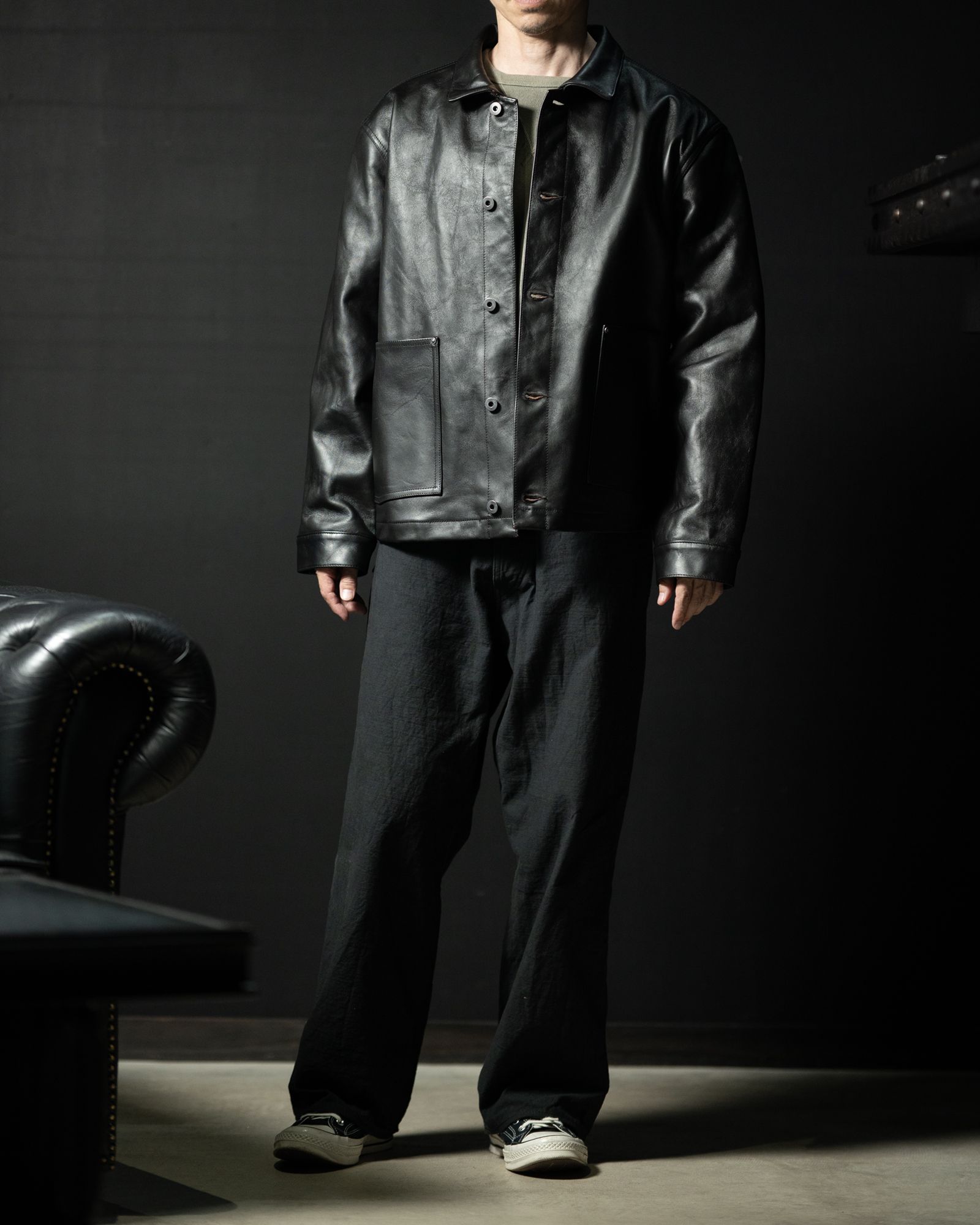 Lot.804 Leather Jacket C.1930’s - TAIGA TAKAHASHI