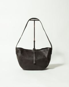 Lot.018 Newsboy Bag Horse Leather Small Brown - TAIGA TAKAHASHI