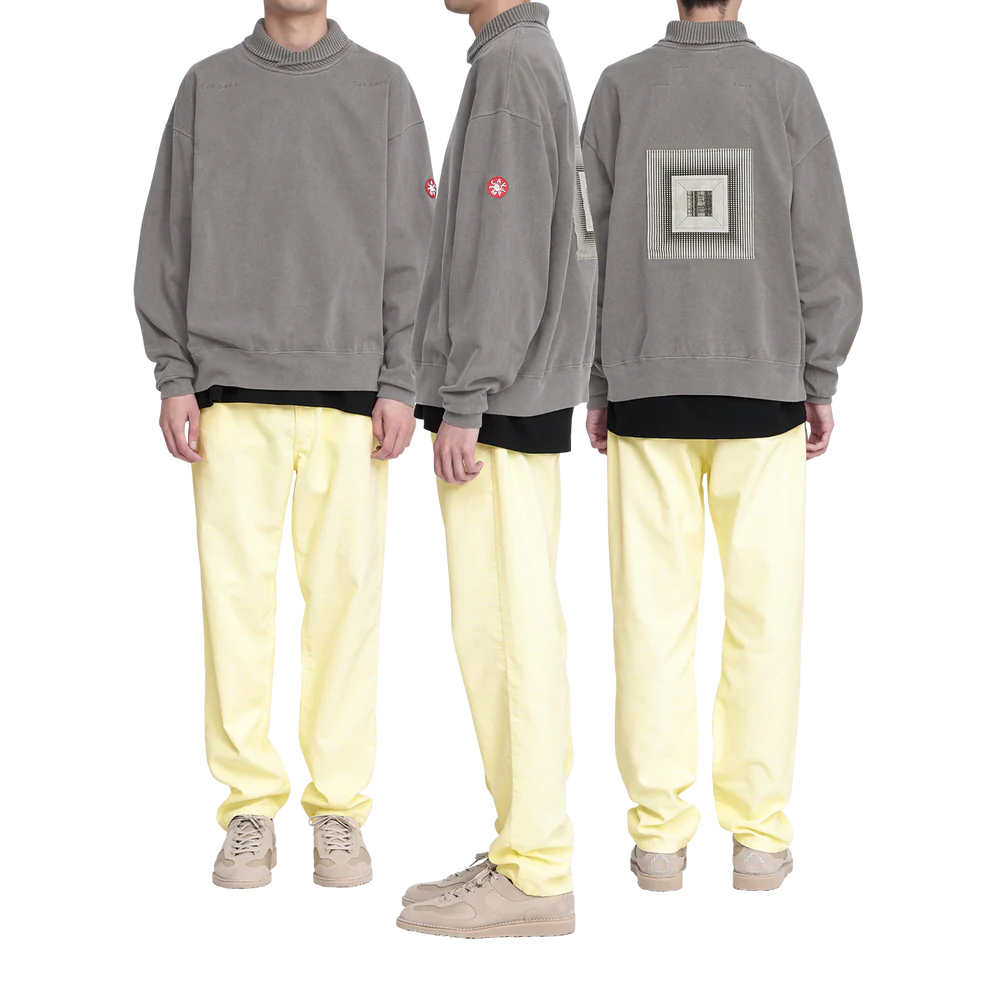 C.E - 【ラスト1点（L）】Overdye Overlap Light Crew Neck