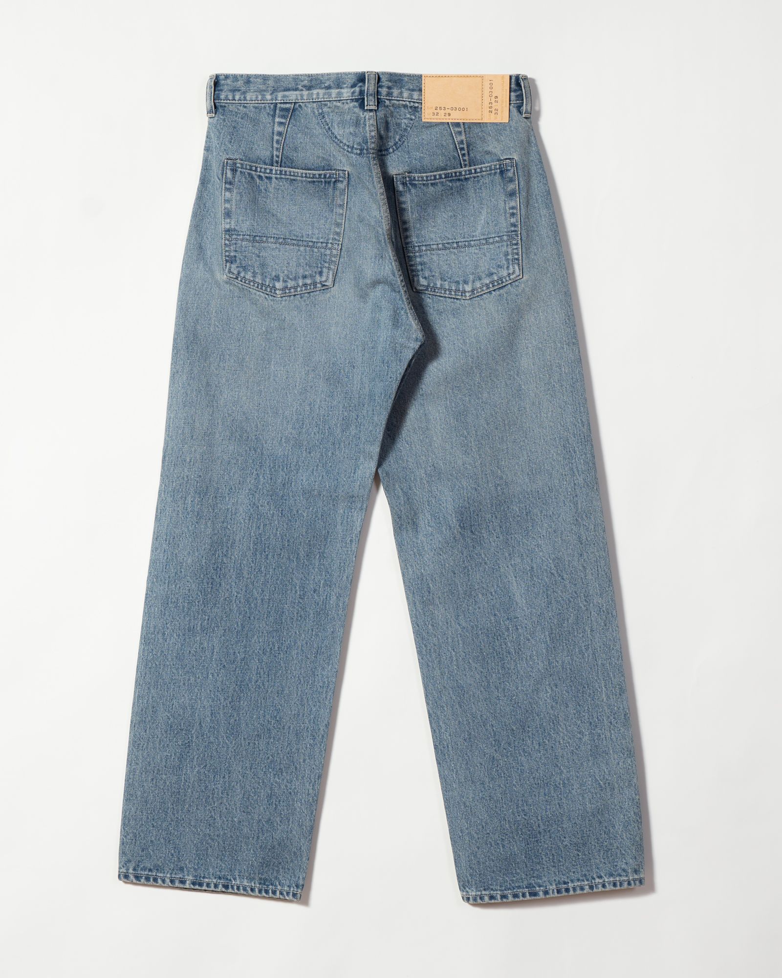 253-03001 DENIM PANTS #01Indigo Washed
