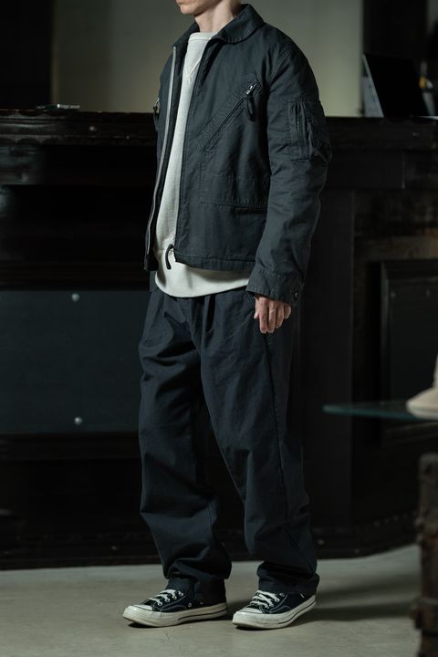 Structured Utility — YOUTH OF THE WATER Blouson Styling