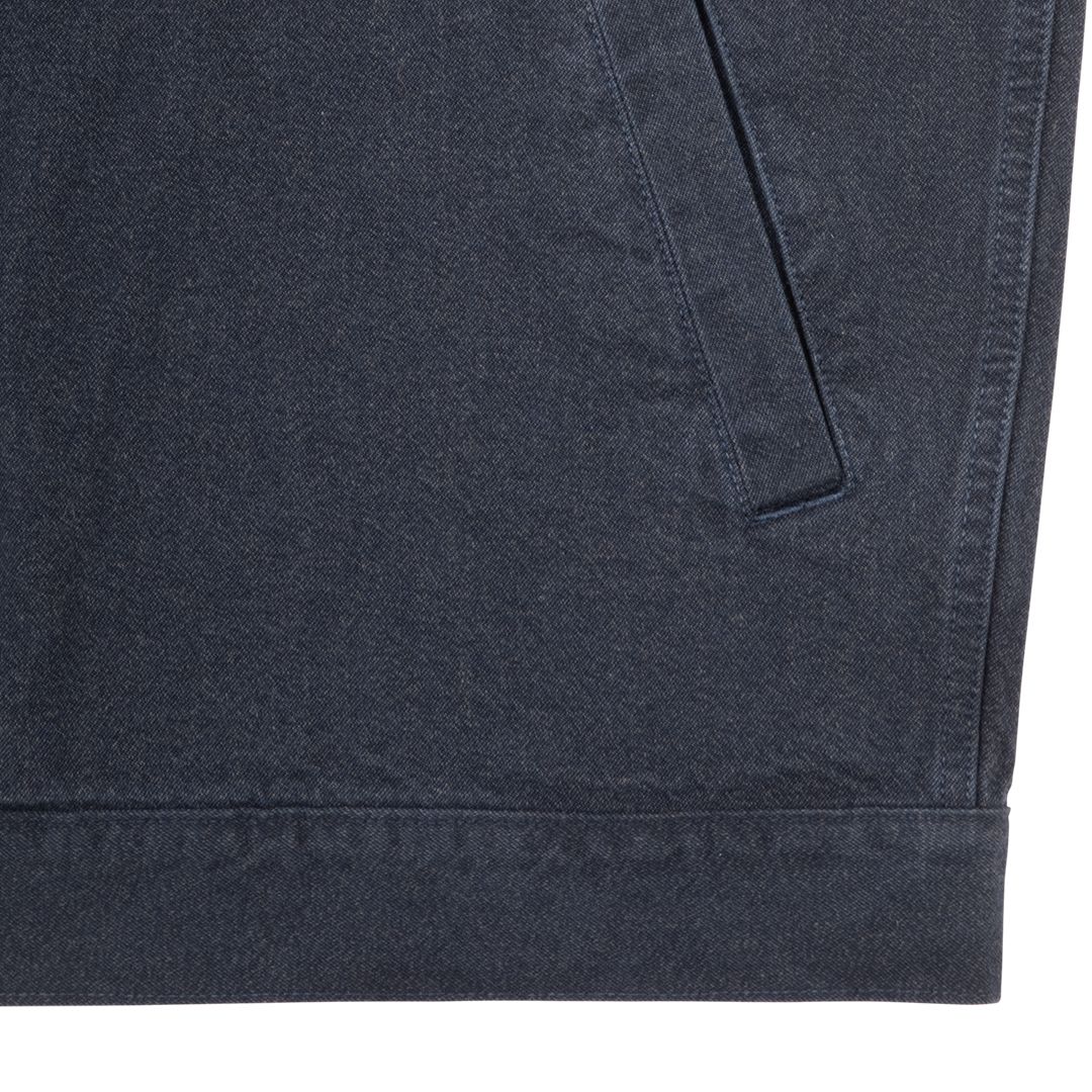 Heathered Twill Trucker Zip Jacket