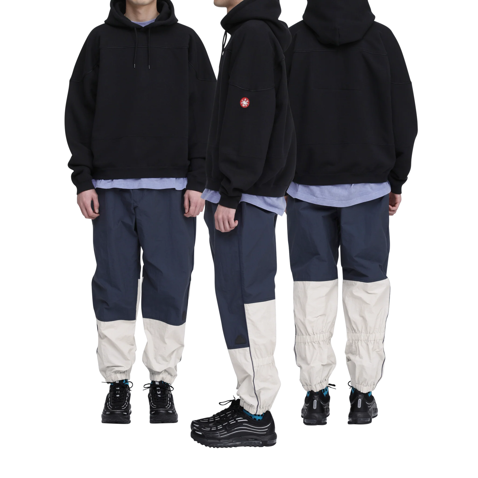 Separate Track Hoody Black