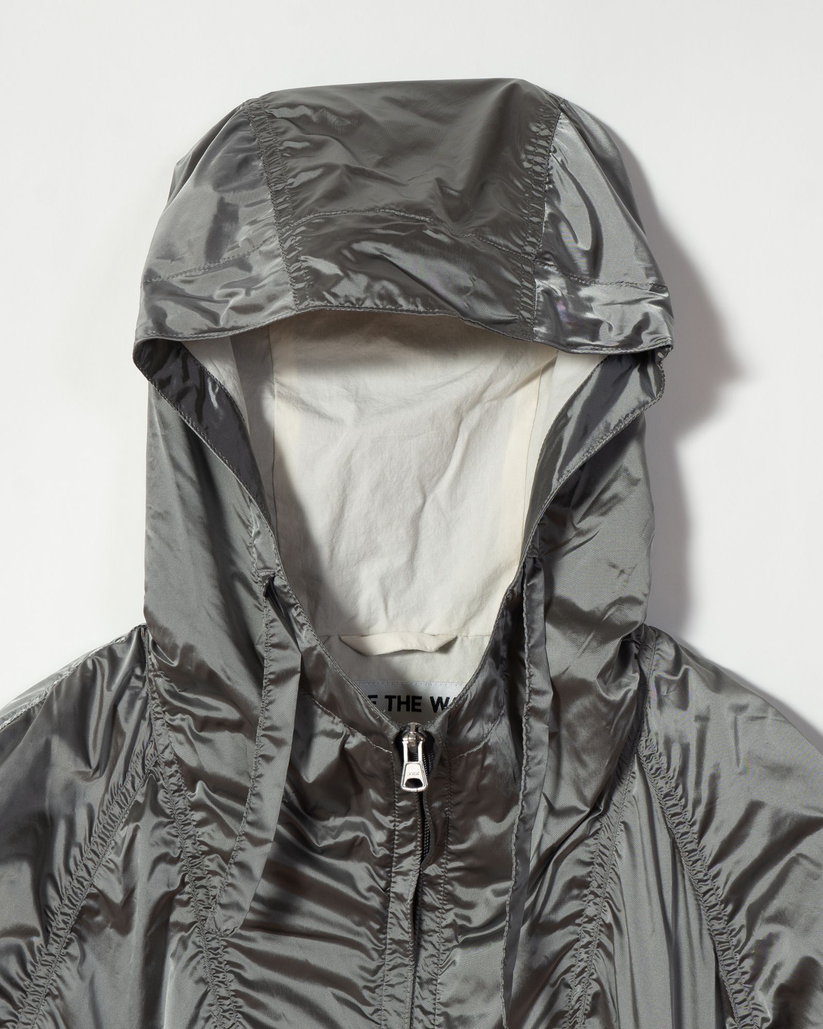 253-02004 Nylon Jacket #01 Silver