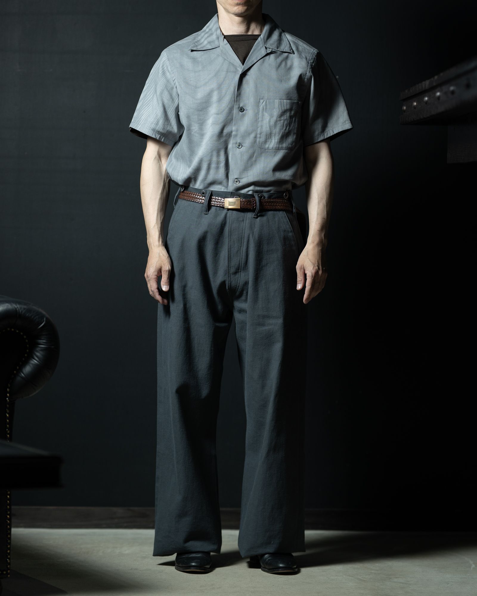 Lot.113 Open Collar Shirt - TAIGA TAKAHASHI