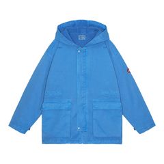 Overdye Blue Hood Jacket