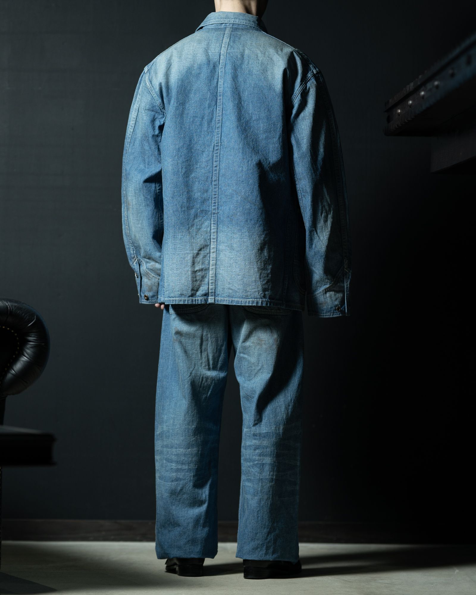 Lot.716 Damaged Coverall Jacket With Chinstrap - TAIGA TAKAHASHI