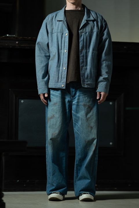 T.T フルワークスタイル — Lot.309 Buckle-Backed Jacket × Lot.717 Damaged Painter Pants | ALTERFATE