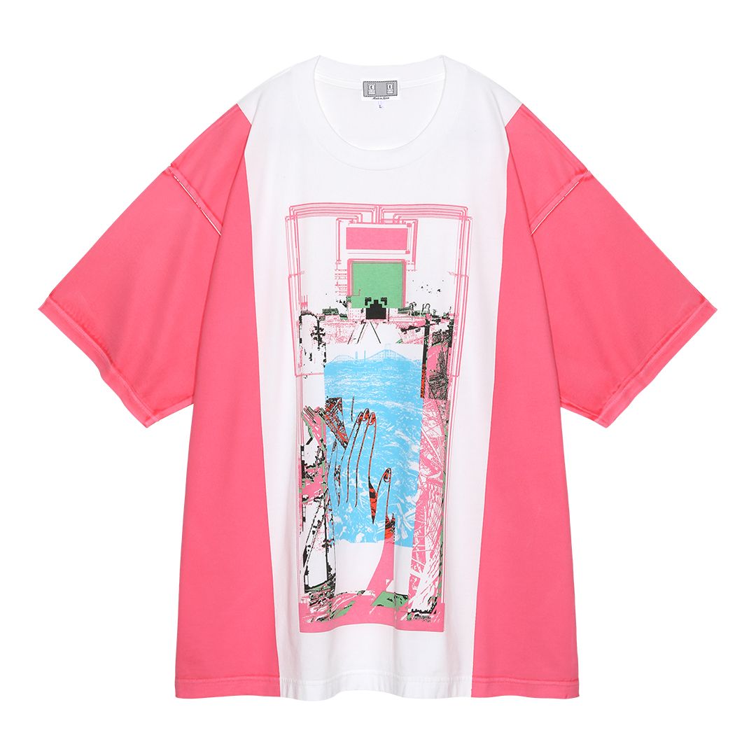 DaizyStripper まゆ Big シルエット Tee X-ray DROOP(X レイ ドロップ) ビッグシルエット クルーネック