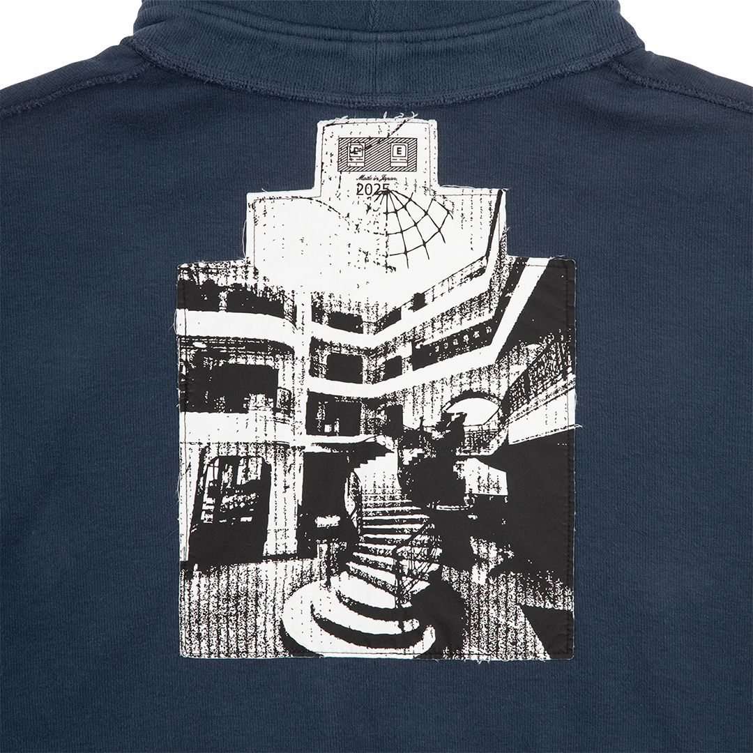 Neck Snap DBL Knit Hoody