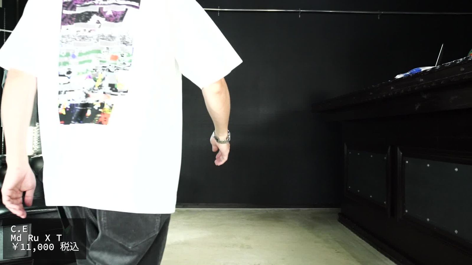 【国内買付】C.E CAVEMPT MD RU X T シーイー Tシャツ ロゴ C.E / シーイー cavempt MD PERMANENT OPPOSITES T（Tシャツ