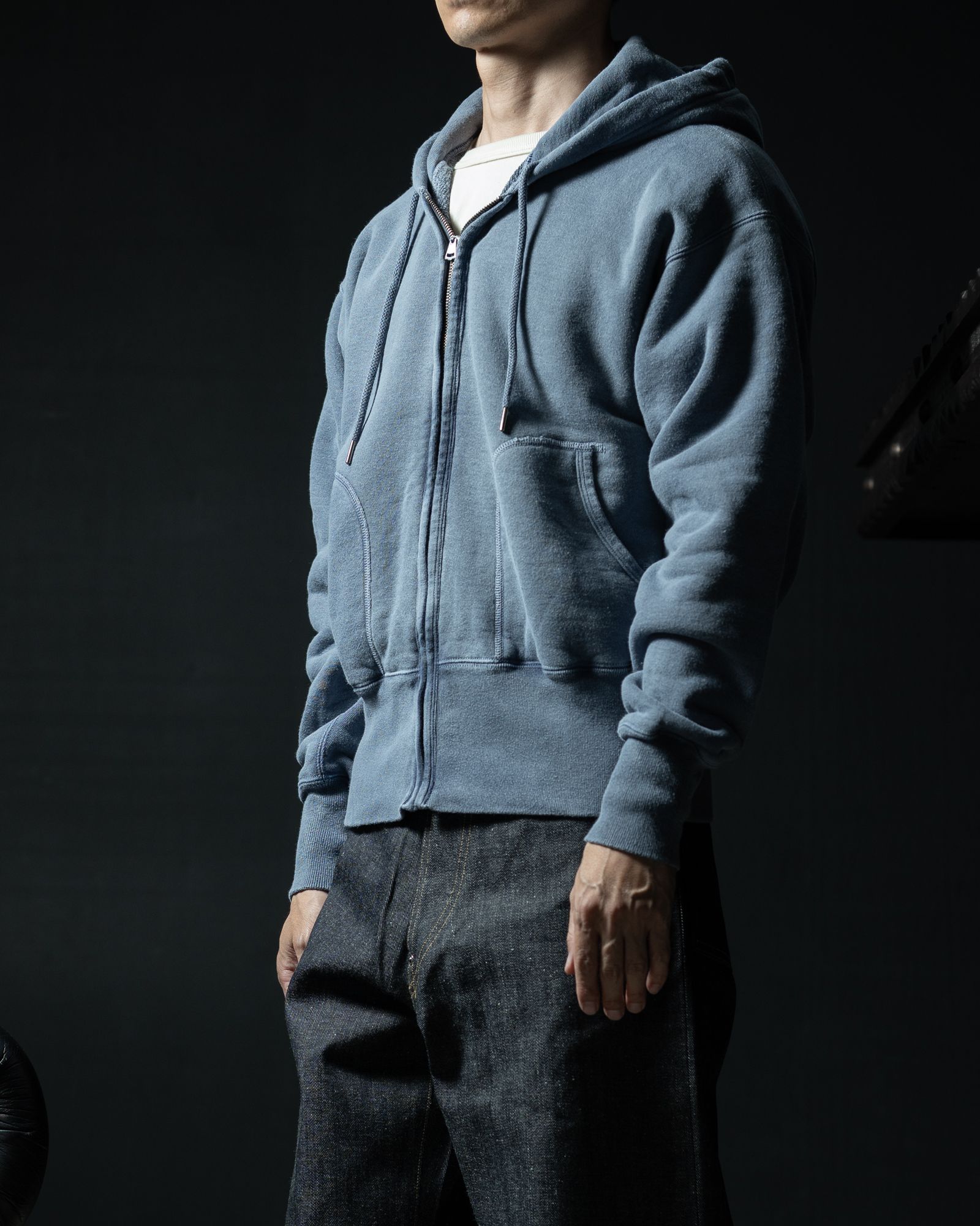 LOT.615 FULL ZIP SWEAT PARKA - TAIGA TAKAHASHI