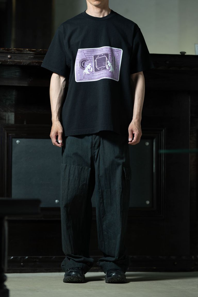 C.E One Dimensional Projection T × amachi. Double Knee Cargo Pants Light Weight、ストリート×アマチで組むカーゴコーデ