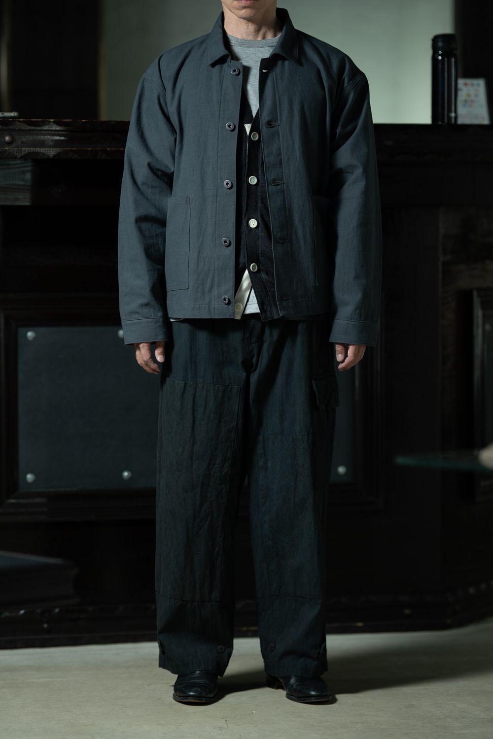 T.T  Lot.303 Coverall Jacket Styling
