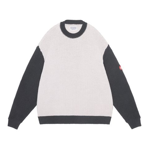 Coloured Cotton Knit Grey
