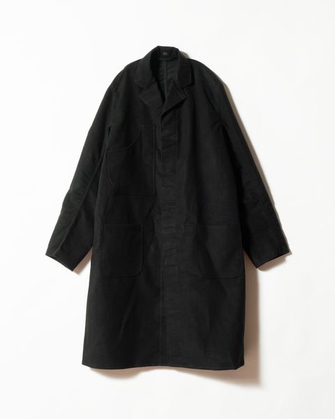 LOT.413 BRITISH POSTAL WORKER COAT BLACK - TAIGA TAKAHASHI