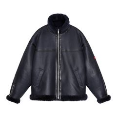 Sheepskin Bomber Jacket